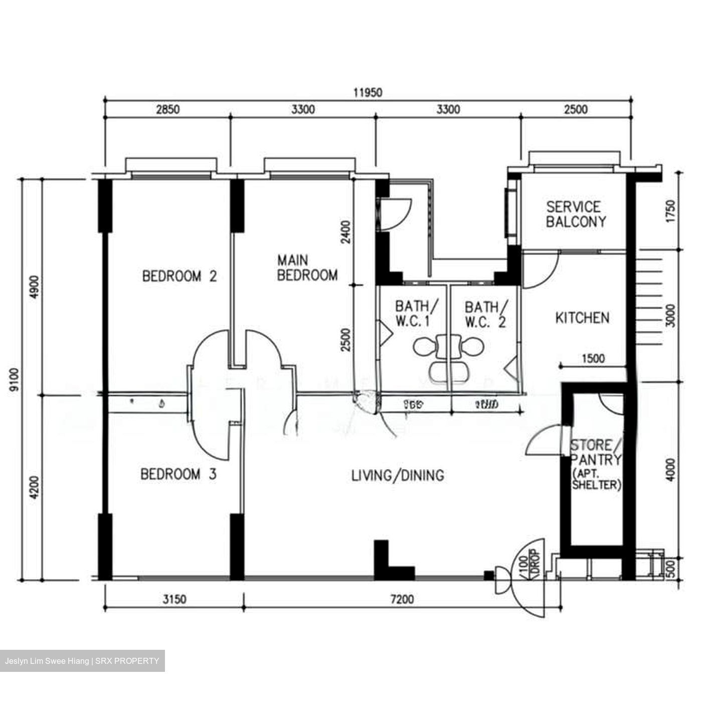 Blk 317 Sembawang Vista (Sembawang), HDB 4 Rooms #602469601